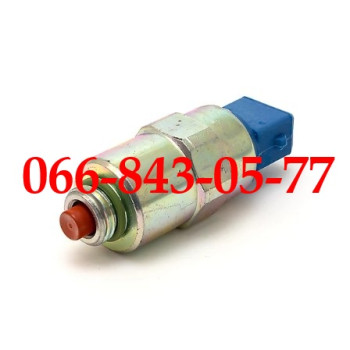 000033347357 СОЛЕНОЇД, КЛАПАН ЗУПИНКИ ПАЛИВА ПНВТ ДВИГУНІВ CAT 3054B 3054C C7.1 C3.3 C4.4 3054 3056