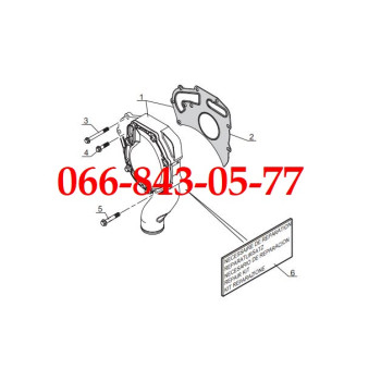 604987 747622 787844 ВОДЯНАЯ ПОМПА ПОГРУЗЧИКОВ МАНИТУ, MANITOU