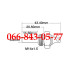00003333635 ДАТЧИК ТЕМПЕРАТУРЫ M14X1.5 L43.40MM ДВИГАТЕЛЕЙ DEUTZ MAN MWM ТРАКТОРОВ CLAAS RENAULT FENDT DEUTZ FAHR