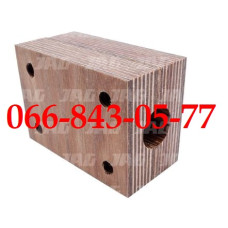 00003333642 ДЕРЕВЯННЫЙ ПОДШИПНИК Ø25MM 100*71*51MM СОЛОМОТРЯСА КОМБАЙНОВ MASSEY FERGUSON 186 187 206 240 80 86 87