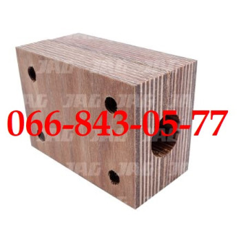 00003333642 ДЕРЕВЯННЫЙ ПОДШИПНИК Ø25MM 100*71*51MM СОЛОМОТРЯСА КОМБАЙНОВ MASSEY FERGUSON 186 187 206 240 80 86 87