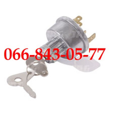 000033344917 ЗАМОК ЗАПАЛЕННЯ ДВИГУНІВ КОМБАЙНІВ MASSEY FERGUSON 187 206 330 506 507 510 515 525 530 855 ТРАКТОРІВ, НАВАНТАЖУВАЧІВ MASSEY FERGUSON LANDINI VALTRA VALMET NH