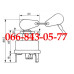 000033344918 ЗАМОК ЗАЖИГАНИЯ МОТОРОВ PERKINS VALMET SISU YANMAR CASE INTERNATIONAL FORD DAVID BROWN
