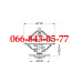 000033344921 ТЕРМОСТАТ 67ММ ДВИГАТЕЛЕЙ LIEBHERR D904 D906 D914 D916 D924 D926 D934 D936 D946 ПОГРУЗЧИКОВ, ЭКСКАВАТОРОВ LIEBHERR LTM1045 DE12 DH370-7