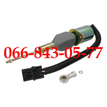 000033345154 СОЛЕНОИД, ГЛУШИЛКА ДВИГАТЕЛЕЙ JOHN DEERE 7.6L 7.6L 8.1L 8.1L 6068 6076 6081 7076 ТРАКТОРОВ, КОМБАЙНОВ JOHN DEERE 1185 1450 2254 2256 2258 2264 2266 1450CWS 1550CWS