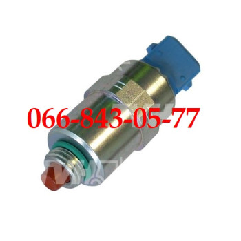 000033345244 СОЛЕНОЇД 12V, ГЛУШИЛКА ДВИГУНІВ CAT 3054B 3054C C7.1 C3.3 C4.4 3054 3056 ДИЗЕЛЬГЕНЕРАТОРІВ, НАВАНТАЖУВАЧІВ, ЕКСКАВАТОРІВ CATERPILLAR 317-A 313D2 GC 317-A N 317 N 315-A 313D2
