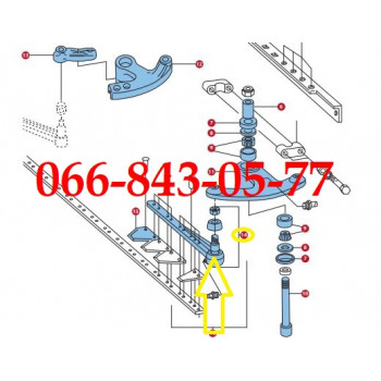 00003333273 ГОЛОВКА КОСЫ ЖАТКИ (КОНУС 20-22ММ) КОМБАЙНОВ JOHN DEERE 530 730 925 935 945 930 932 950 952 955 965H 975 985 1032 1055 1065 1072+
