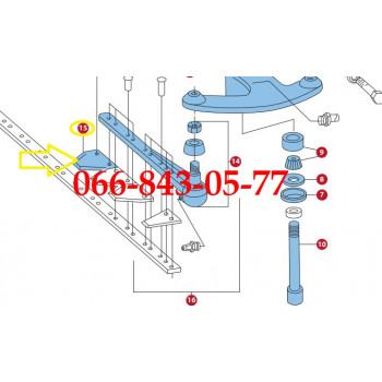 00003333274 СЕГМЕНТЫ НОЖА, КОСЫ ЖАТКИ КОМБАЙНОВ JOHN DEERE 330 530 730 925 935 945 930 932 950 952 955 965H 975 985 1032 1055+