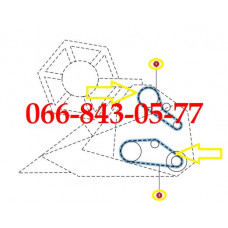 00003333335 ЦЕПЬ ПРИВОДА ЖАТКИ 12.7MM (УП. 5М) КОМБАЙНОВ JOHN DEERE 330, 430, 530, 630, 730+