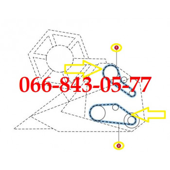 00003333337 ЦЕПЬ ПРИВОДА ЖАТКИ 31.75MM (УП. 5М) КОМБАЙНОВ JOHN DEERE 330, 430, 530, 630, 730+