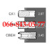 000033346419 ПОРШНЕВІ КІЛЬЦЯ Ø106.50MM ДВИГУНІВ КОМБАЙНІВ JOHN DEERE 975 985 1065 1068 1075 1155 1157 1158 1166 1169 1174 4425 4435