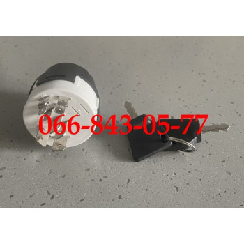 000033346665 ЗАМОК ЗАЖИГАНИЯ 9-10-11-PIN МОТОРОВ ТРАКТОРОВ, ПОГРУЗЧИКОВ, ЭКСКАВАТОРОВ FORD NEW HOLLAND JCB CASE INTERNATIONAL KALMAR RENAULT